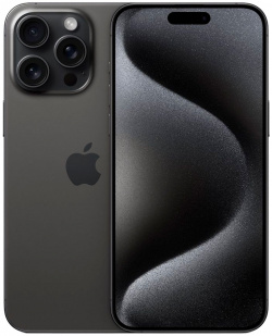 Смартфон Apple iPhone 15 Pro Max 256Gb (MU6P3J/A) Black Titanium отличное состояние; 