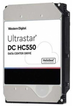 Жесткий диск Western Digital Ultrastar DC HС550 HDD 3 5" SAS 16Тb (WUH721816AL5204) WD WUH721816AL5204 