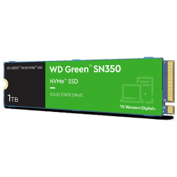 Накопитель SSD Western Digital SN350 NVMe 1Tb Green WDS100T3G0C WD 