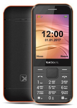 Мобильный телефон teXet TM 302 Black 126605 