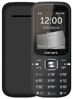Мобильный телефон teXet TM 219 Black 