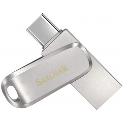 Флешка SanDisk Ultra Dual Drive Luxe 128Gb (SDDDC4 128G G46) USB C SDDDC4 G46 