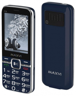 Мобильный телефон Maxvi P18 Blue 