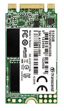 Накопитель SSD Transcend 128GB M 2 2242 (TS128GMTS430S) TS128GMTS430S 