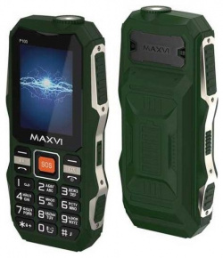 Мобильный телефон Maxvi P100 Green 