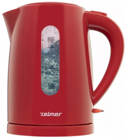 Чайник Zelmer ZCK7616R Red 71505149P быстро вскипятит