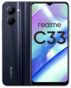 Смартфон Realme C33 4/128Gb Black хорошее состояние 
