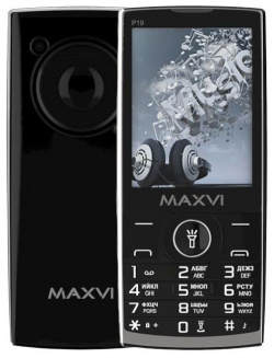 Мобильный телефон Maxvi P19 Black 