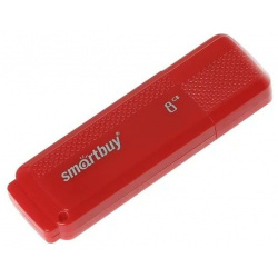 Флэшка Smartbuy USB 2 0 Flash Drive 8GB Dock Red  (SB8GBDK R) SB8GBDK R