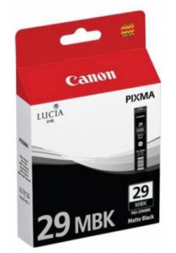 Картридж Canon PGI 29MBK (4868B001) для Pixma Pro 1  черный матовый 4868B001