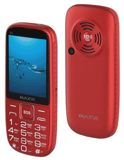 Мобильный телефон MAXVI B9 RED 