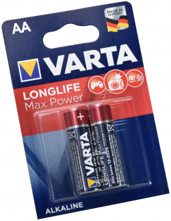 Батарейка Varta LONGLIFE MAX POWER LR6 AA BL2 1 5V (04706101412) 04706101412 