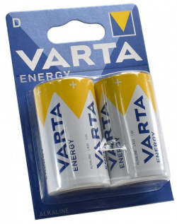 Батарейка Varta ENERGY LR20 D BL2 1 5V (2 шт ) (04120229412) 04120229412 