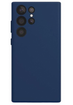 Чехол защитный VLP Aster Case MagSafe для Samsung S24 Ultra  темно синий 1057049