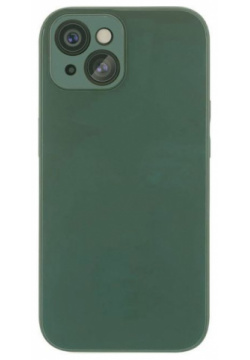 Чехол защитный vlp Glaze Case с MagSafe для iPhone 15  темно зеленый 10511013