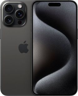 Смартфон Apple iPhone 15 Pro Max Black Titanium 1TB MU2X3ZA/A 