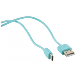 Дата кабель Red Line USB  Type C 3А нейлон 1м синий УТ000036400