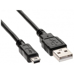 Кабель Telecom USB 2 0 A mini B 5P (1 8м) чёрный (TC6911BK 1 8M) TC6911BK 8M 