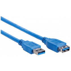 Кабель VCOM USB3 0 Am Af 5m (VUS7065 5M) VUS7065 