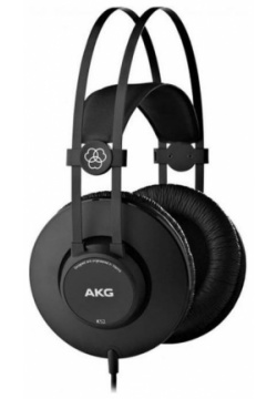 Наушники AKG K52 черный 3169H00010 — полноразмерные студийные