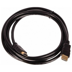 Кабель аудио видео HDMI (m)/HDMI (m) 2м  черный Noname выполненный из