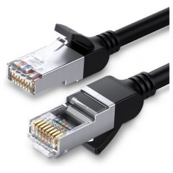 Кабель сетевой плоский UGREEN NW101 (50184) Pure Copper Ethernet Flat Cable  1м черный