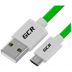 Кабель GreenConnect 0 3m MicroUSB  зеленый TPE (GCR 53282) GCR 53282
