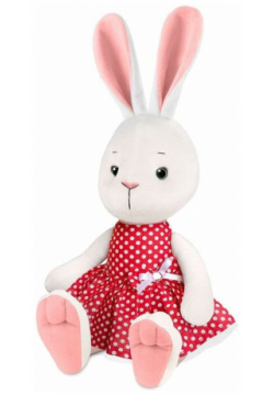 Мягкая игрушка Maxitoys Крольчиха Молли в Красном Платье  25 см Orange Toys MT MRT02225 4