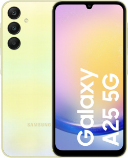 Смартфон Samsung SM A256E Galaxy A25 6/128Gb Yellow A256EZYDCAU 
