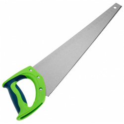 Ножовка по дереву "Зубец"  450 мм 11 TPI зуб 2D калёный 2 х компонентная рукоятка// Сибртех 23825