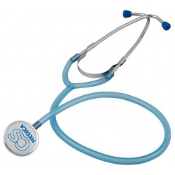 Фонендоскоп CS Medica 404 (голубой) 503298 Большая и чувствительная мембрана