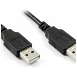 Кабель Greenconnect PROF 1 8m USB 2 0  AM/AM черный (GCR UM2M BD2S 8m) GCR