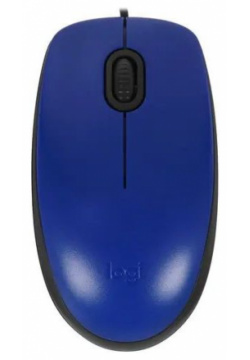 Мышь Logitech M110 SILENT BLUE (910 005500) 910 005500 Простая и надежная