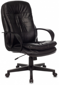 Кресло руководителя Бюрократ T 9950PL черный эко кожа крестовина пластик 9950PL/BLACK PU 