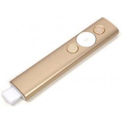 Презентер Logitech Spotlight Radio USB (30м) золотистый 910 004862 