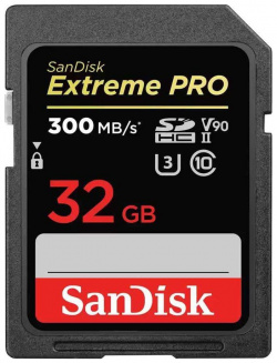 Карта памяти SanDisk Extreme Pro SDHC 32Gb Class 10 (SDSDXDK 032G GN4IN) SDSDXDK GN4IN 