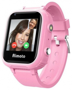Детские умные часы Aimoto Pro 4G (8100821) Фламинго хорошее состояние 