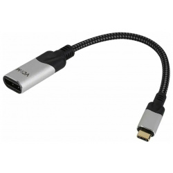Кабель VCOM USB 3 1 Type C  DisplayPort 15cm CU422MV 8K