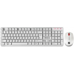 Набор клавиатура + мышь Defender MILAN C 992 RU WHITE (45994) 45994 Современный