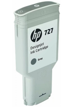 Картридж HP F9J80A для DJ T1500/T1530/T2500/T2530/T920/T930  серый