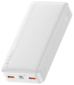 Внешний аккумулятор Baseus Bipow Digital Display Power bank 20000mAh 20W Белый (PPDML M02) PPDML M02 
