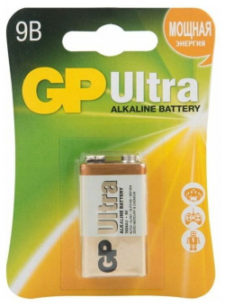 Батарейка GP 1604AU 5CR1 10/200  Ultra (1 шт в уп ке) крона 4891199034688