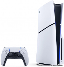 Игровая консоль Sony PlayStation 5 Slim белая (Blu Ray  1Tb) CFI 2016A