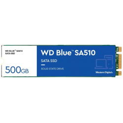 Накопитель SSD WD SA510 500GB Blue (WDS500G3B0B) WDS500G3B0B 
