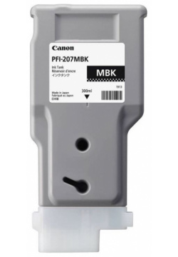 Картридж струйный Canon PFI 207 MBK 8788B001 черный матовый для iPF680/685/780/785 