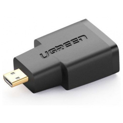 Адаптер UGREEN (20106) Micro HDMI Male to Female Adapter черный 