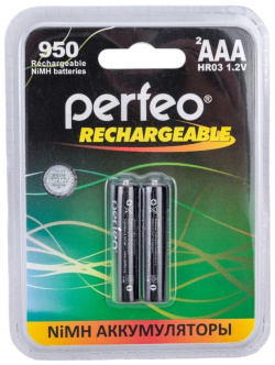 Аккмулятор AAA  Perfeo 950mAh (2 штуки) PF AAA950/2BL PL