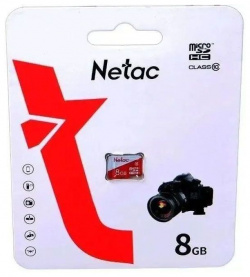 Карта памяти microSDHC 8GB Netac P500 ECO (NT02P500ECO 008G S) (без SD адаптера) NT02P500ECO S 