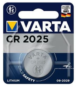 Батарейка VARTA Professional Electronics LITHIUM CR2025 3V 1BP 1pcs/Pack (6025101401) 6025101401 