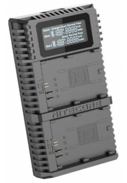 Зарядное устройство Nitecore UCN2PRO с 2 слотами для аккумуляторов 